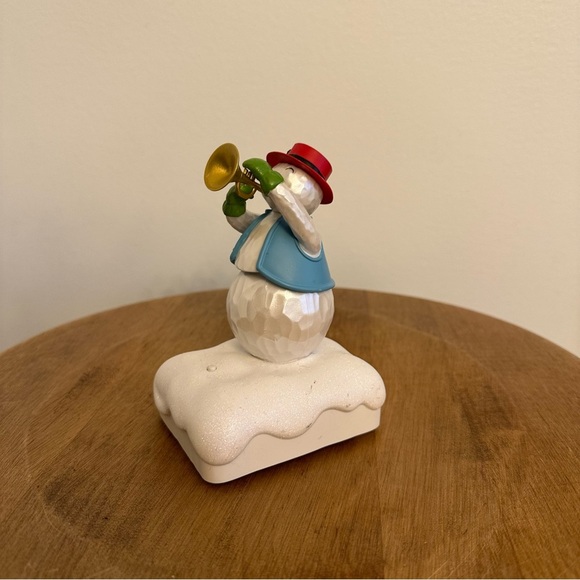 Hallmark Christmas Snowman Band Trumpet Tom Wireless Decor Tested Working 2010 - Picture 2 of 12